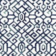 Kasmir Bridge Gate Regal Blue Fabric