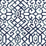 Kasmir Bridge Gate Regal Blue Fabric