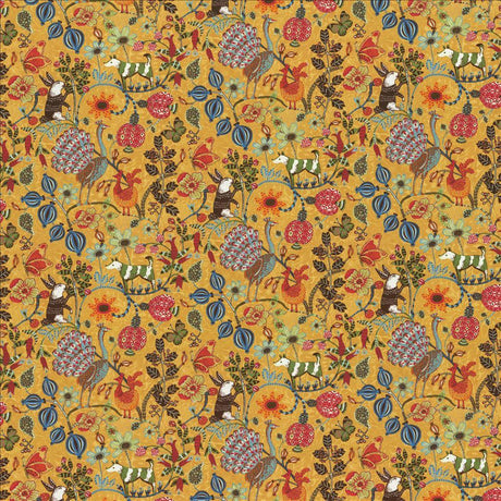 Kasmir Chessford Gold Fabric