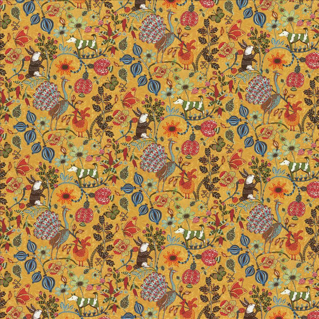 Kasmir Chessford Gold Fabric