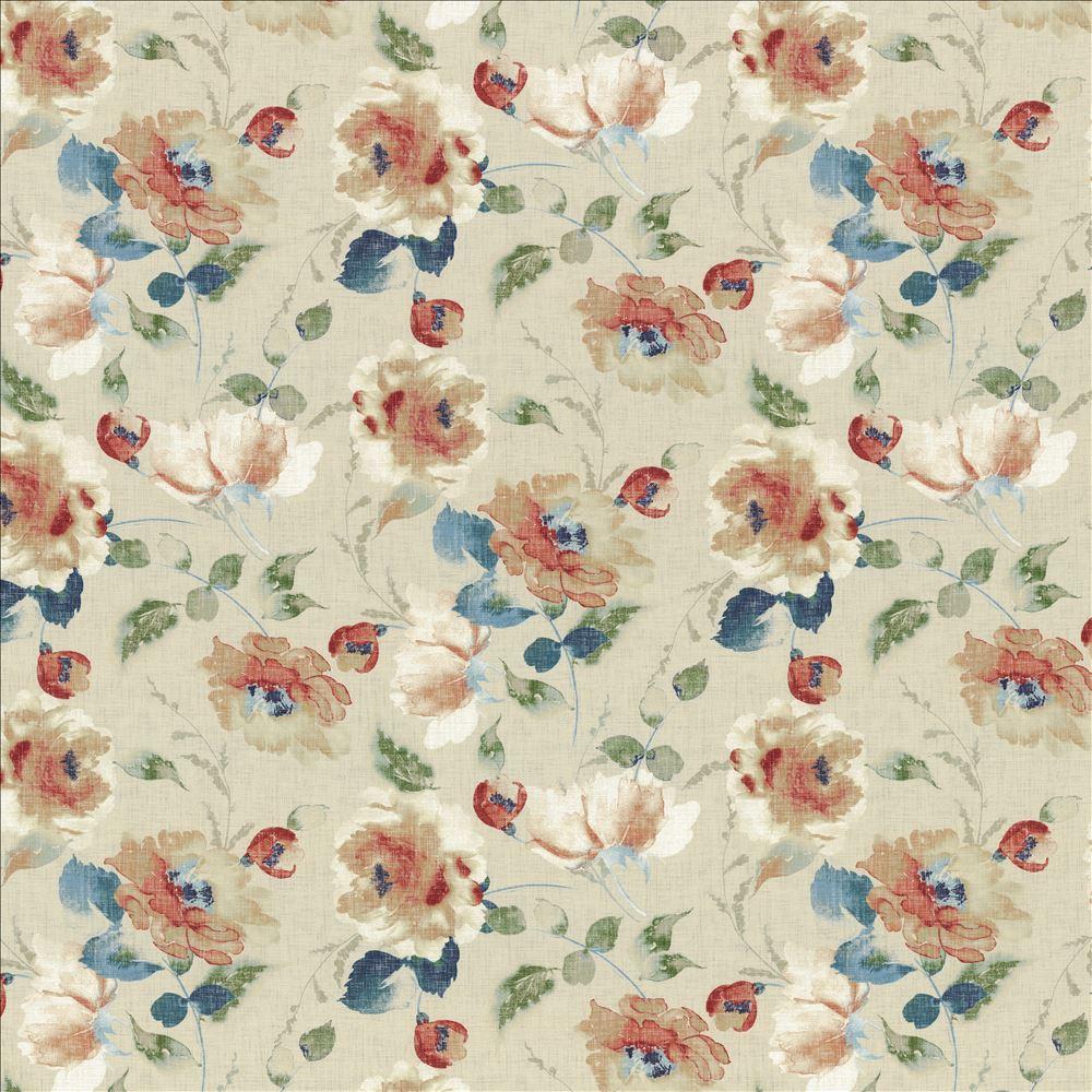 Kasmir Highgrove Floral Antique Rose Fabric