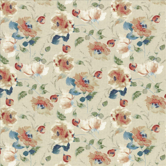 Kasmir Highgrove Floral Antique Rose Fabric