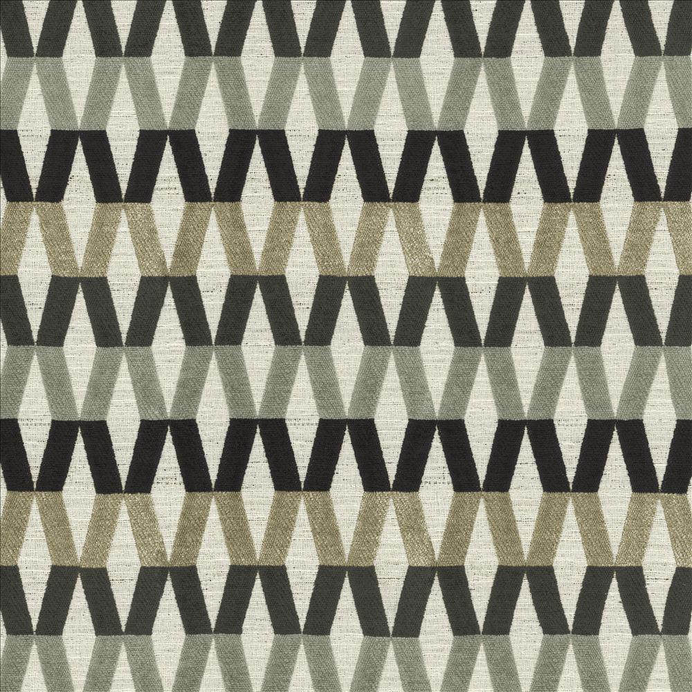 Kasmir Ideal Diamond Onyx Fabric