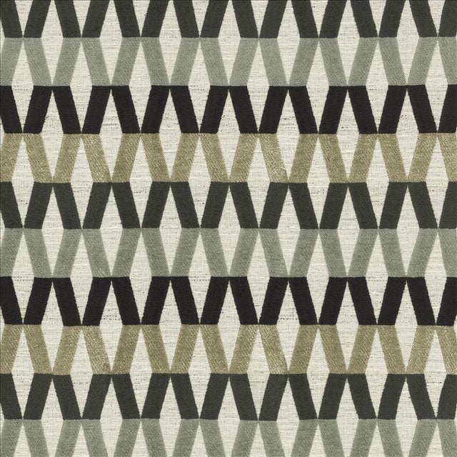 Kasmir Ideal Diamond Onyx Fabric