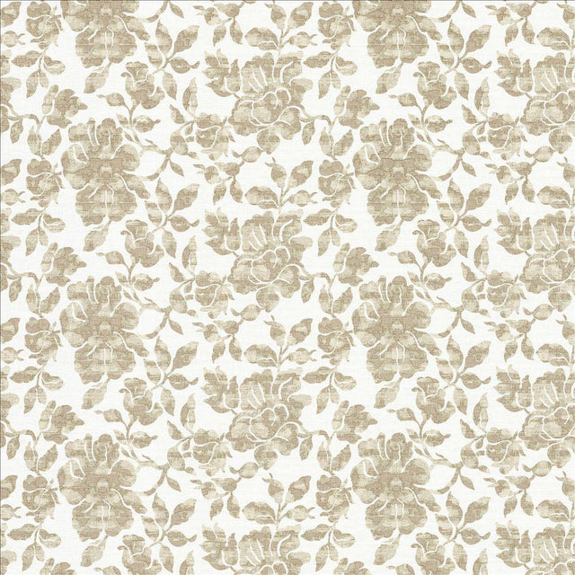 Kasmir Monet Garden Flax Fabric