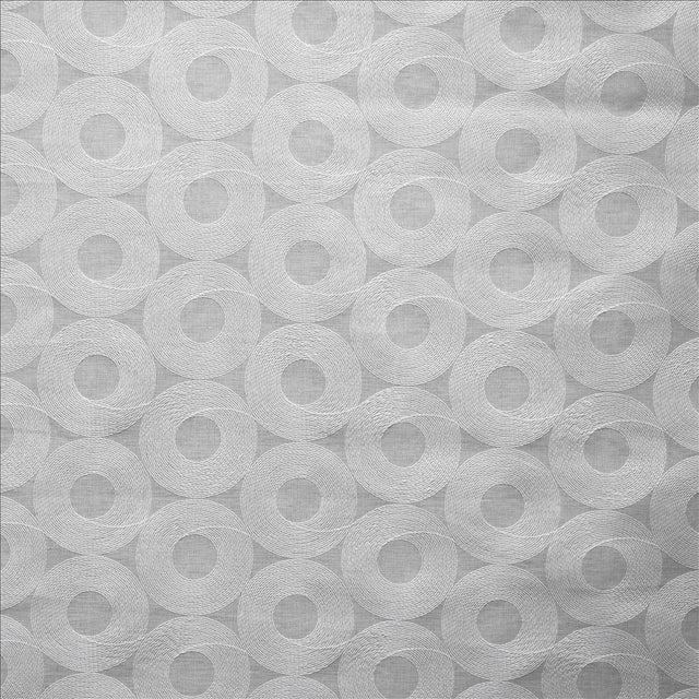 Kasmir Rocko Winter White Fabric