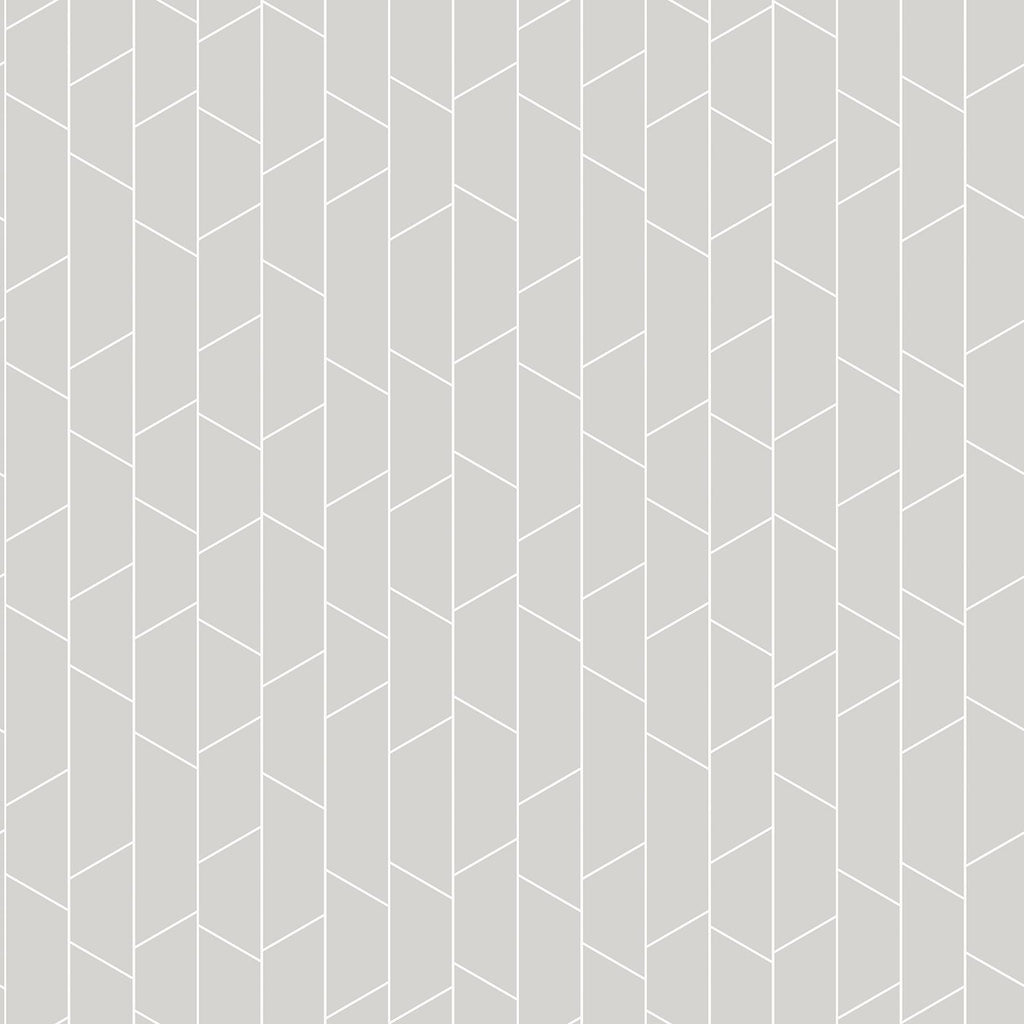 Brewster Home Fashions Angle Geometric Grey Wallpaper