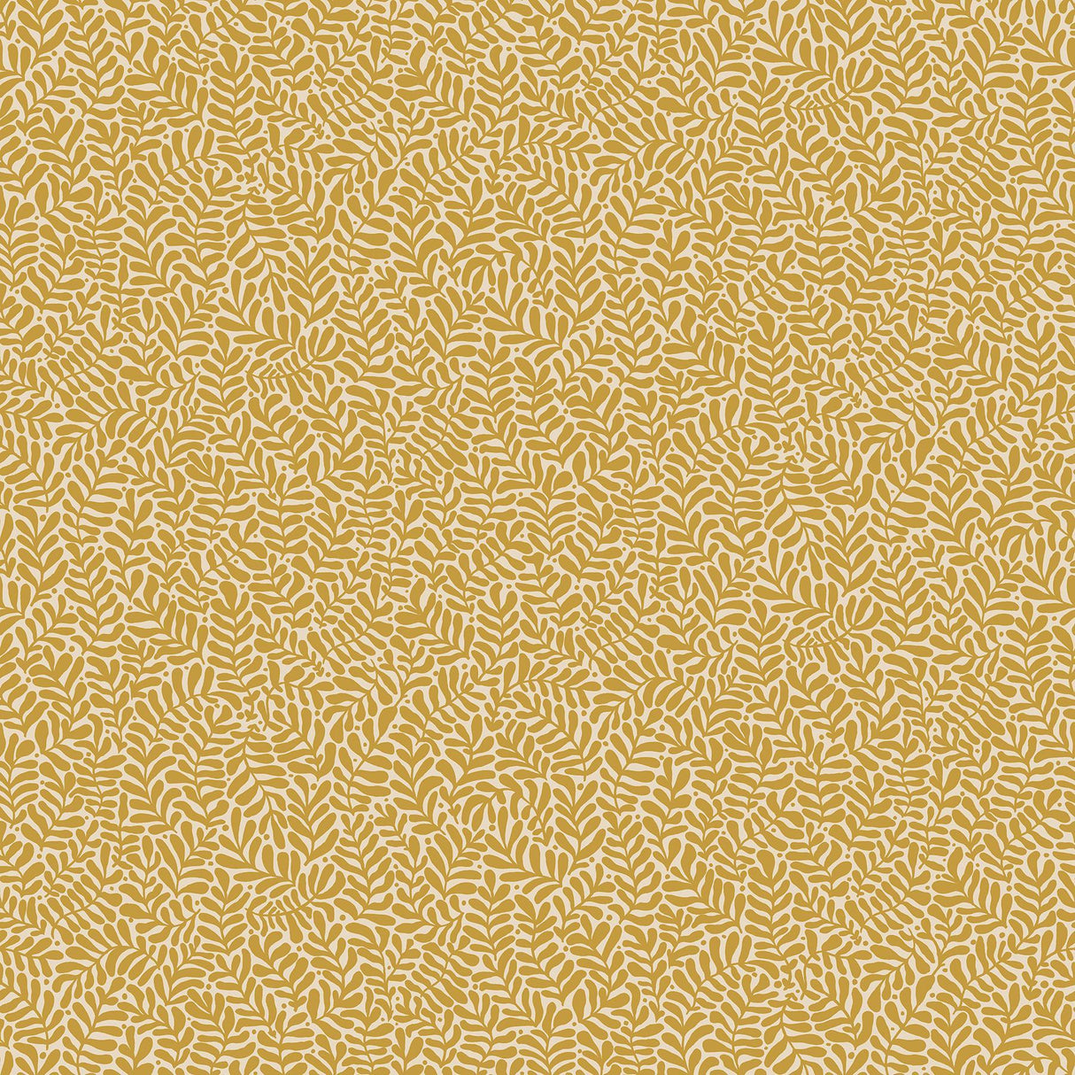 A-Street Prints Anna Mustard Fern Trail Wallpaper