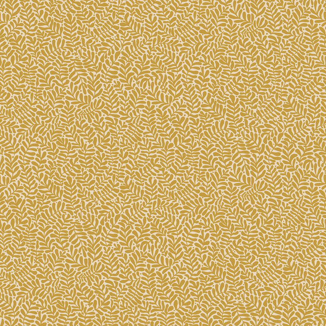 A-Street Prints Anna Mustard Fern Trail Wallpaper