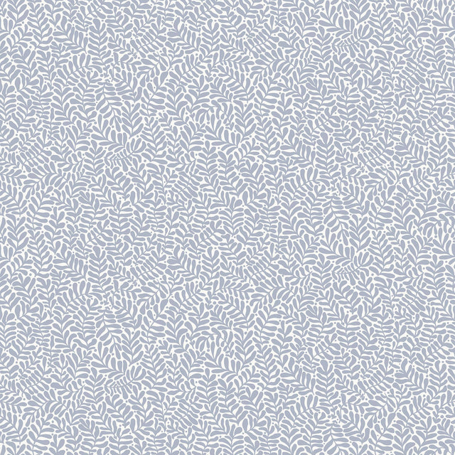 A-Street Prints Anna Light Blue Fern Trail Wallpaper