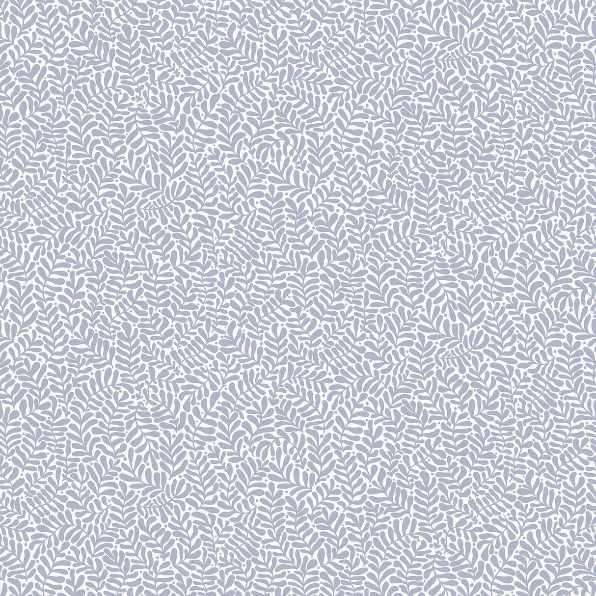 A-Street Prints Anna Light Blue Fern Trail Light blue Wallpaper