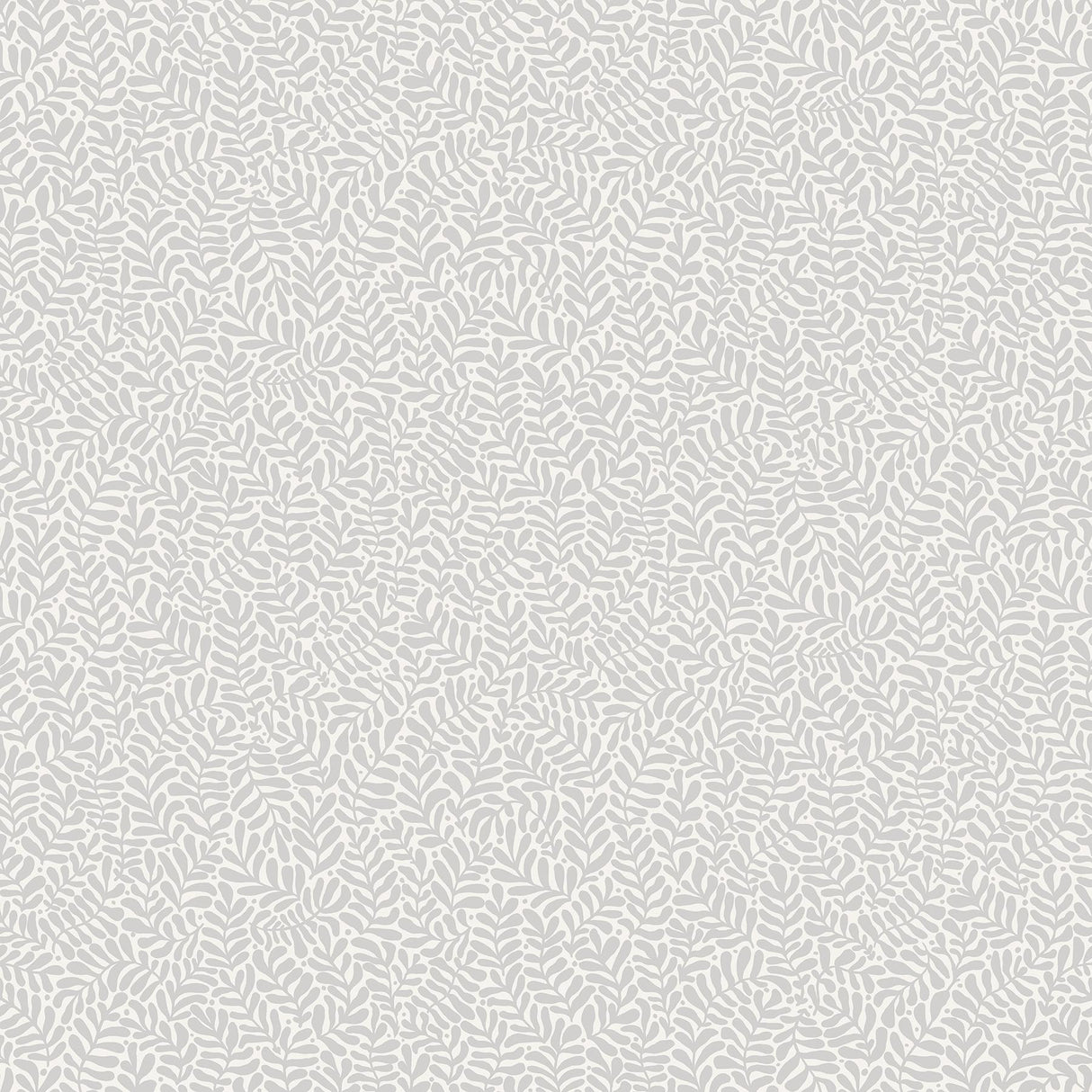 A-Street Prints Anna Light Grey Fern Trail Warm grey Wallpaper