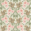 A-Street Prints Kurre Pink Woodland Damask Wallpaper