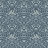 A-Street Prints Niki Blue Country Kitsch Wallpaper