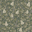 A-Street Prints Pirum Green Pear Wallpaper