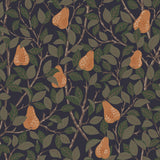 A-Street Prints Pirum Navy Pear Wallpaper