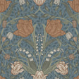 A-Street Prints Filippa Blue Tulip Wallpaper