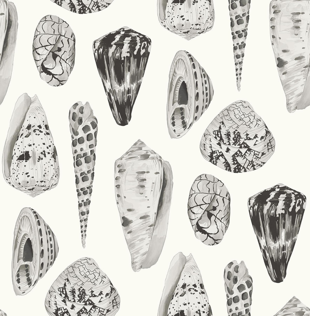 Brewster Home Fashions Graphite Coquina Scalamandre Self Adhesive Wallpaper