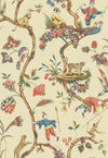 Brewster Home Fashions Ecru Chinoise Exotique Scalamandre Self Adhesive Wallpaper