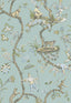 Brewster Home Fashions Robin Egg Chinoise Exotique Scalamandre Self Adhesive Wallpaper