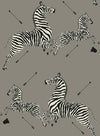Brewster Home Fashions Grey Zebra Safari Scalamandre Self Adhesive Wallpaper