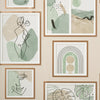 Brewster Home Fashions Krasner Neutral Gallery Wallpaper
