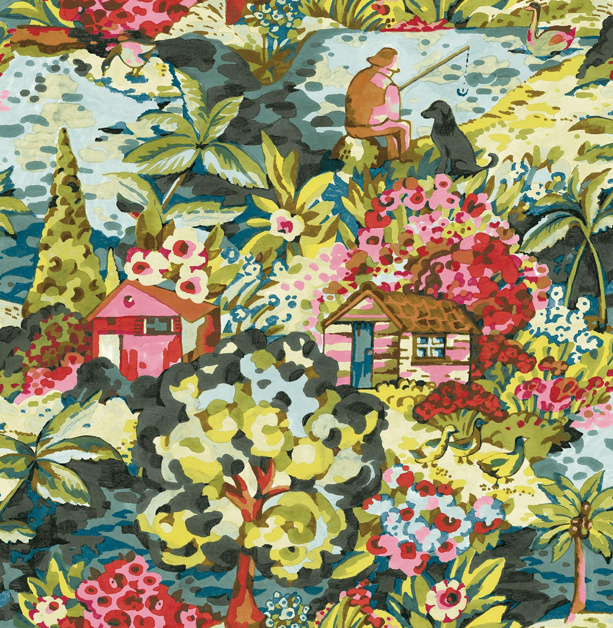 Brewster Home Fashions Multi le Forestier Peel & Stick Wallpaper
