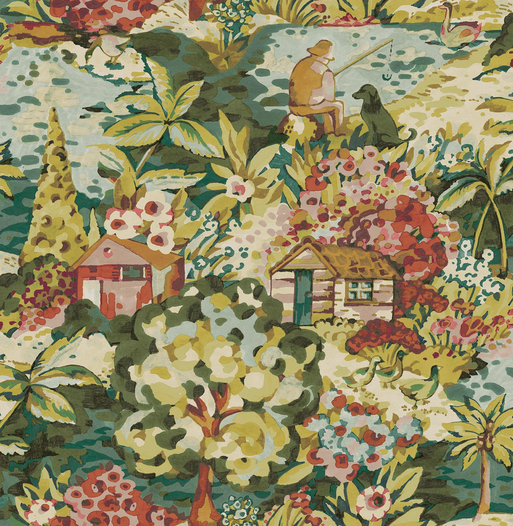 Brewster Home Fashions le Forestier Peel & Stick Spice Wallpaper