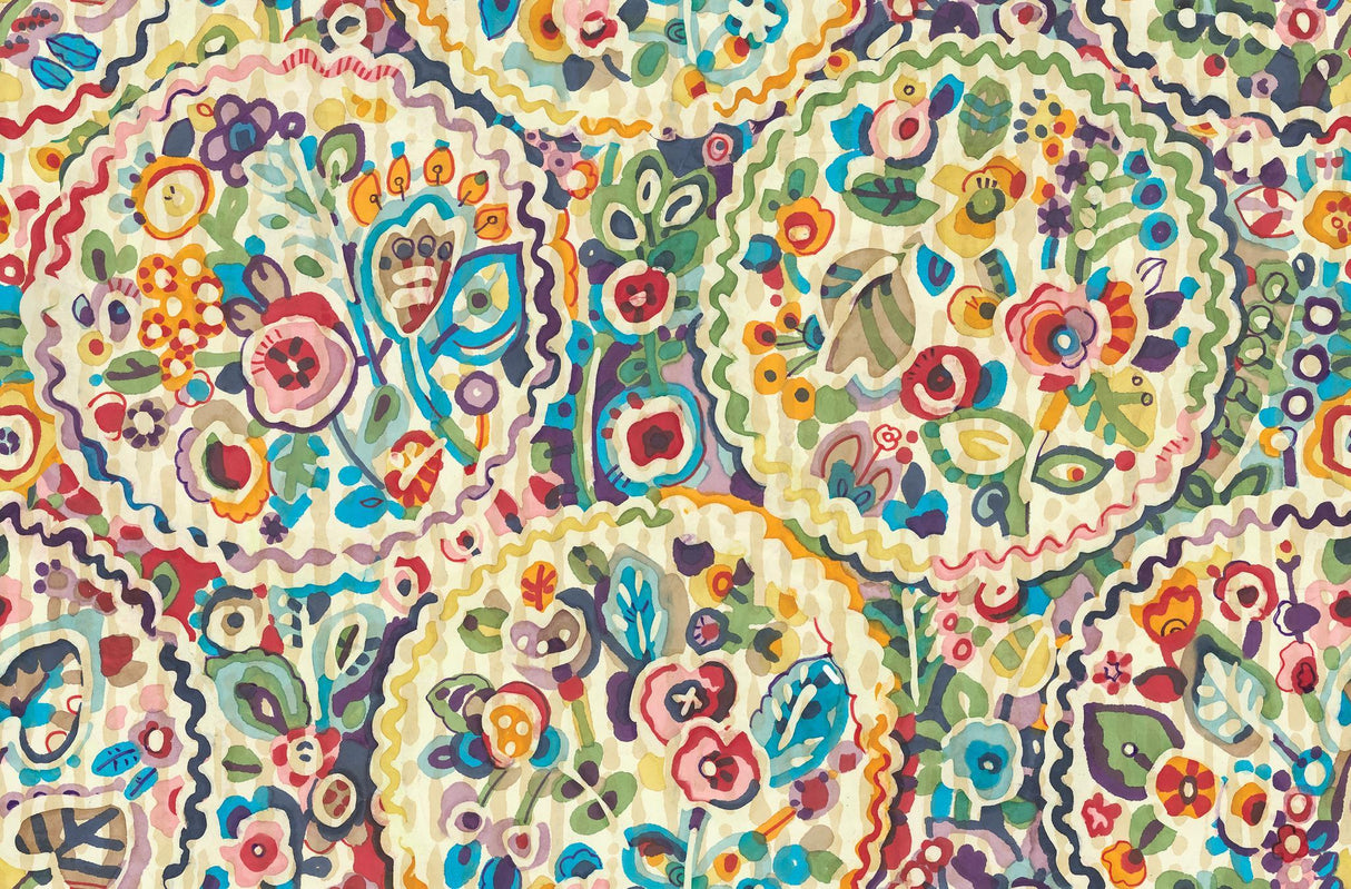 Brewster Home Fashions Multi Camille Peel & Stick Wallpaper