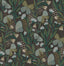 Brewster Home Fashions Chocolate Papillon Flutter Peel & Stick Wallpaper