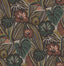 Brewster Home Fashions Coral Teal Lotusland Peel & Stick Wallpaper