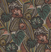 Brewster Home Fashions Coral Teal Lotusland Peel & Stick Wallpaper