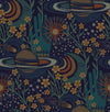 Brewster Home Fashions Navy Ethereal Cosmos Peel & Stick Wallpaper