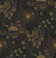 Brewster Home Fashions Black Ethereal Cosmos Peel & Stick Wallpaper