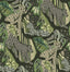 Brewster Home Fashions Greens Cat Nap Peel & Stick Wallpaper