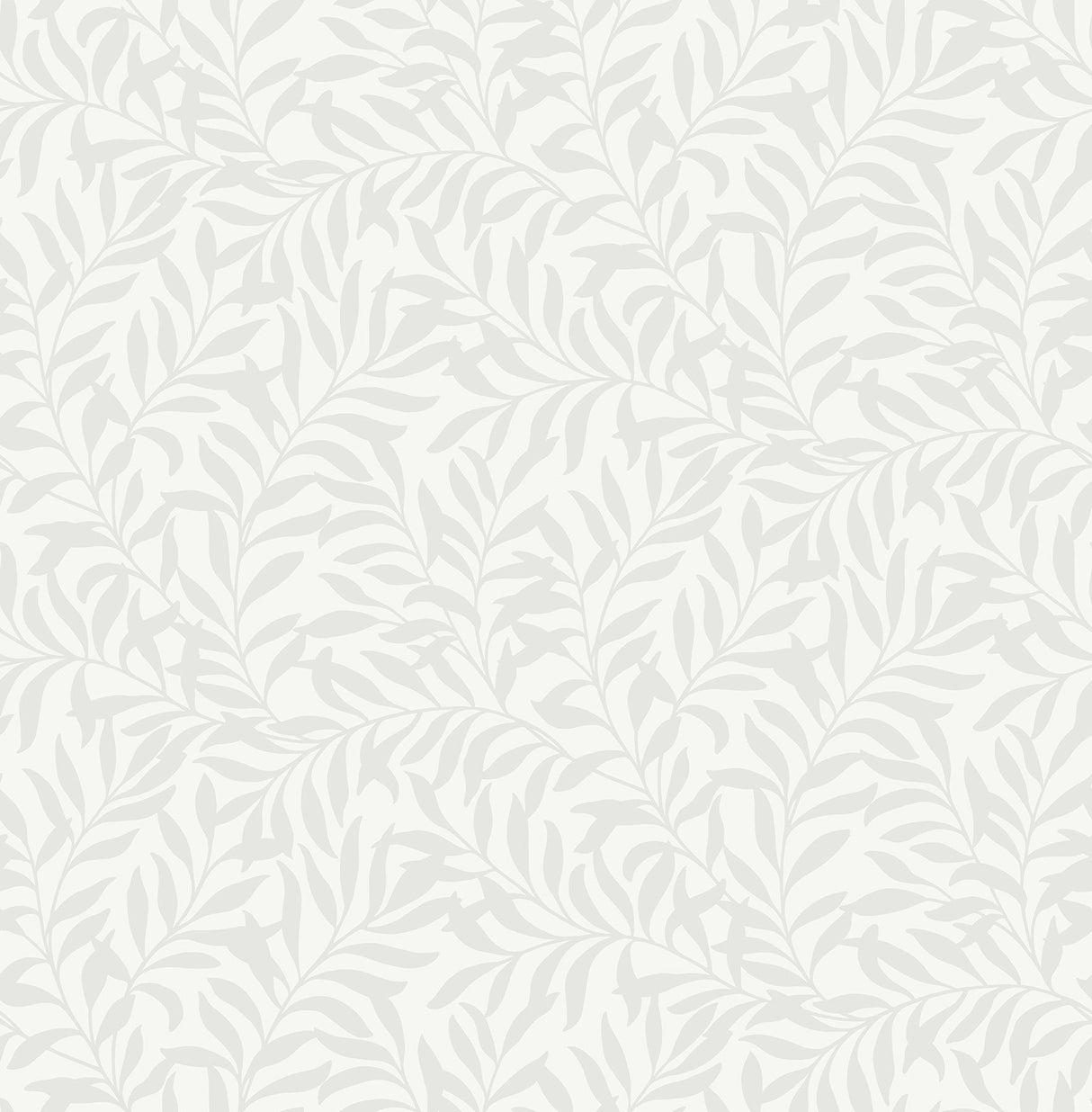 Brewster Home Fashions Salix Silver Leaf Wallpaper