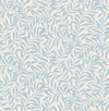 Brewster Home Fashions Salix Light Blue Leaf Wallpaper
