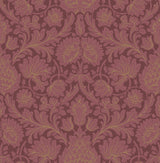 Brewster Home Fashions Bamburg Floral Red Wallpaper