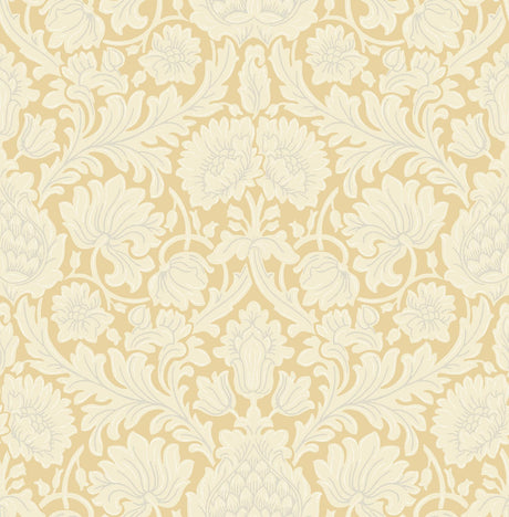 Brewster Home Fashions Bamburg Floral Mustard Wallpaper