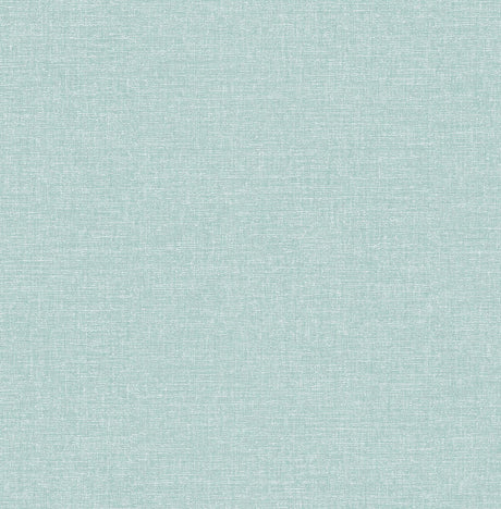 Brewster Home Fashions Glen Teal Linen Wallpaper