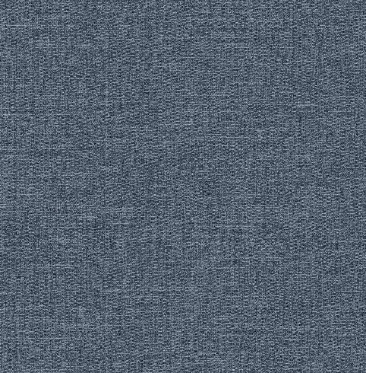 Brewster Home Fashions Glen Linen Dark Blue Wallpaper