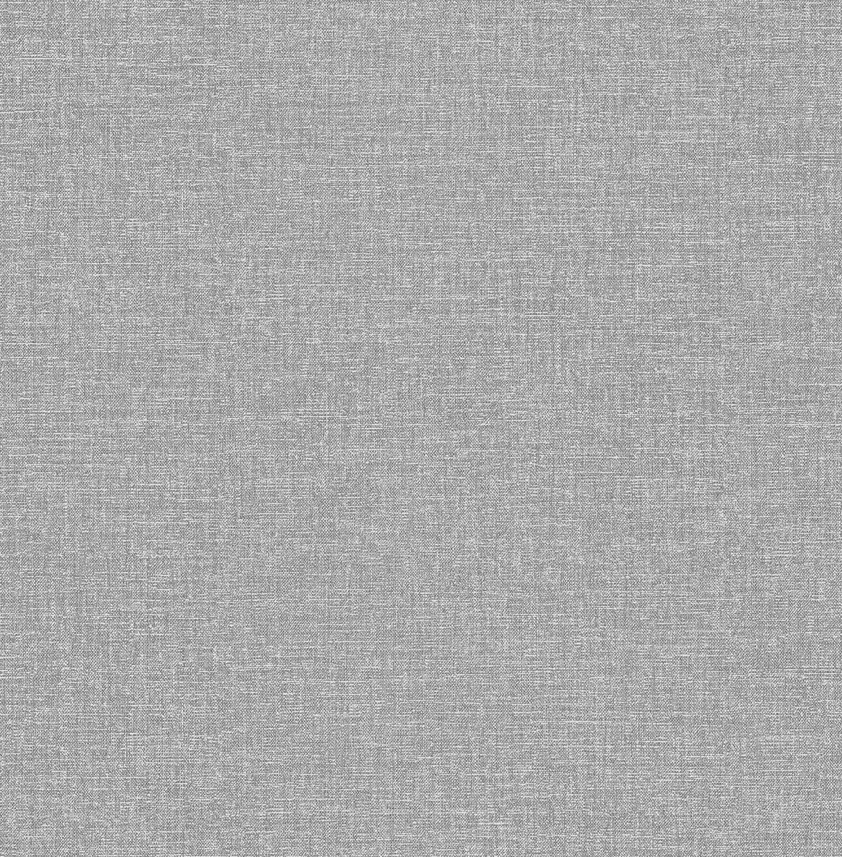 Brewster Home Fashions Glen Dark Grey Linen Wallpaper