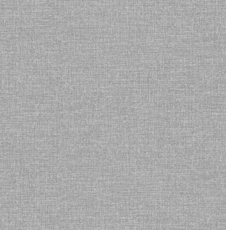Brewster Home Fashions Glen Dark Grey Linen Wallpaper