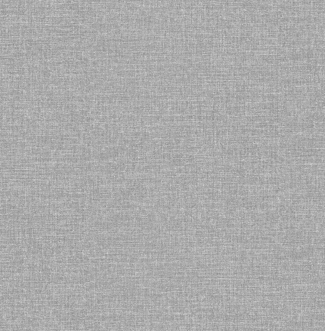 Brewster Home Fashions Glen Dark Grey Linen Wallpaper