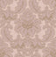 Brewster Home Fashions Windsor Pink Damask Wallpaper