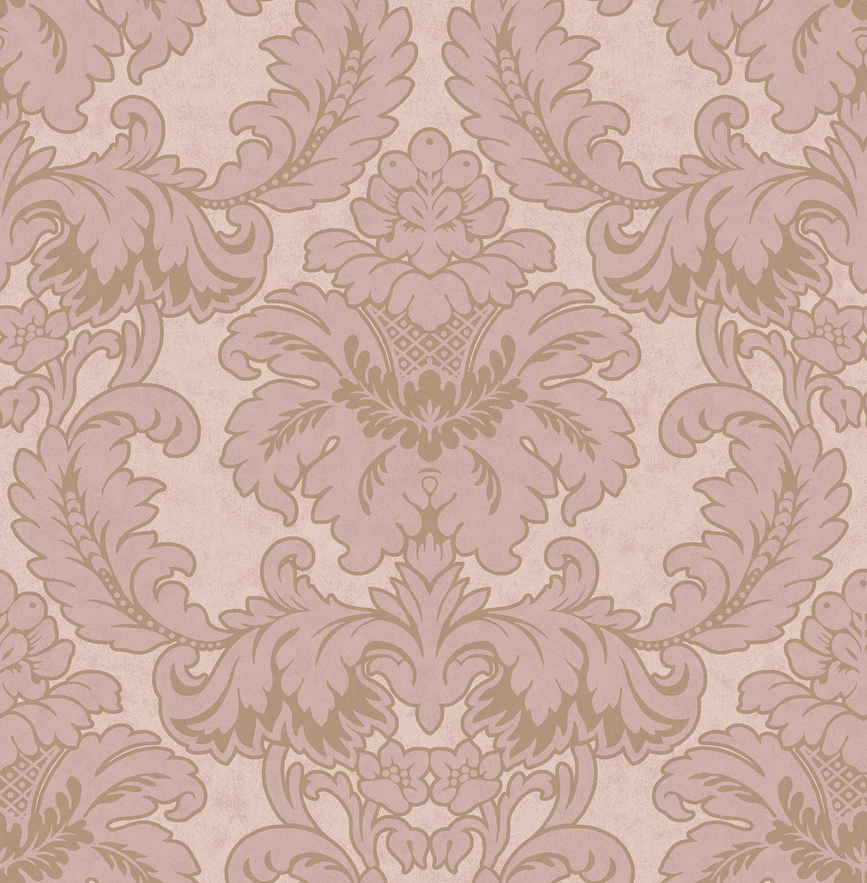 Brewster Home Fashions Windsor Damask Pink Wallpaper