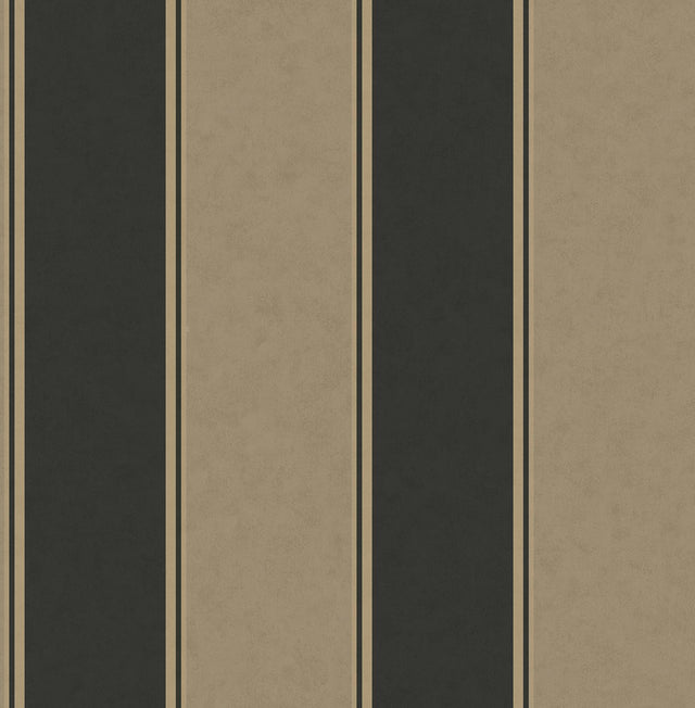 Brewster Home Fashions Rydia Black Stripe Wallpaper