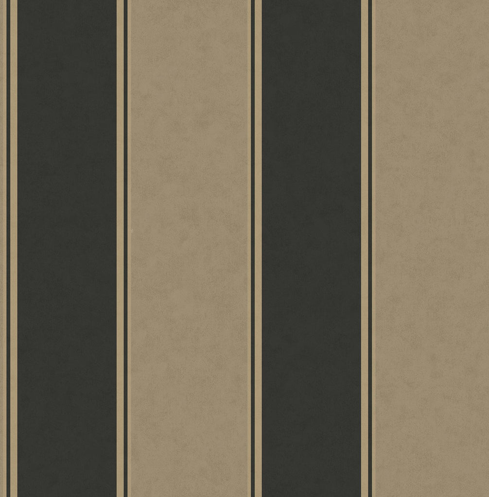 Brewster Home Fashions Rydia Stripe Black Wallpaper