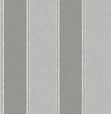 Brewster Home Fashions Rydia Stripe Grey Wallpaper
