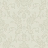 Brewster Home Fashions Antonella Silver Scroll Wallpaper